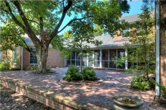 Awesome shady courtyard